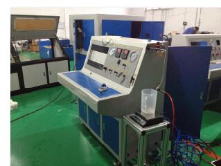 鋼瓶內測法水壓試驗機|氣瓶內測法水壓測試臺|膨脹量測試裝置