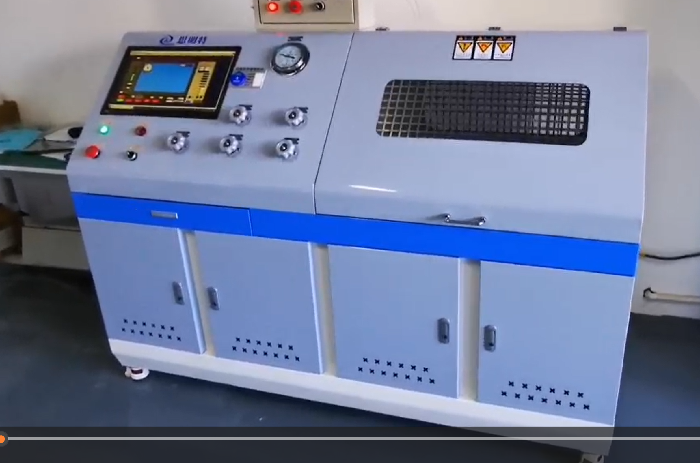 閥門的動壓靜壓測試系統-閥門耐水壓力測試臺（專用機）