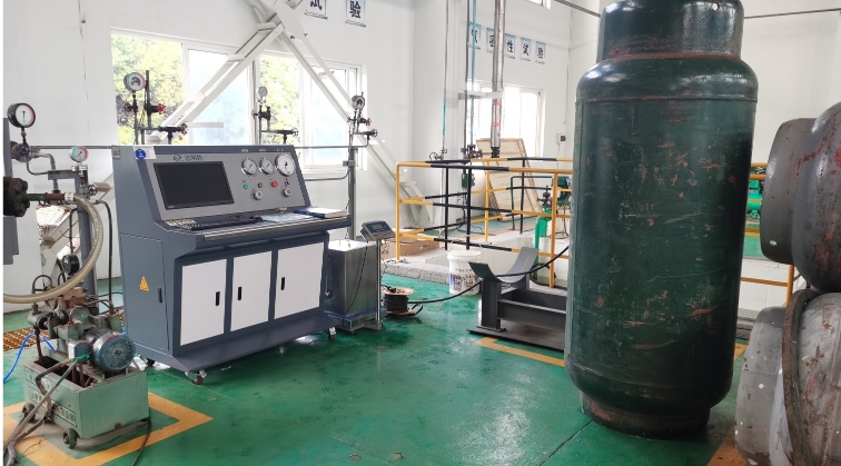 焊接氣瓶水壓試驗(yàn)機(jī)-焊接鋼瓶水壓測(cè)試臺(tái)(SUPC專用機(jī))